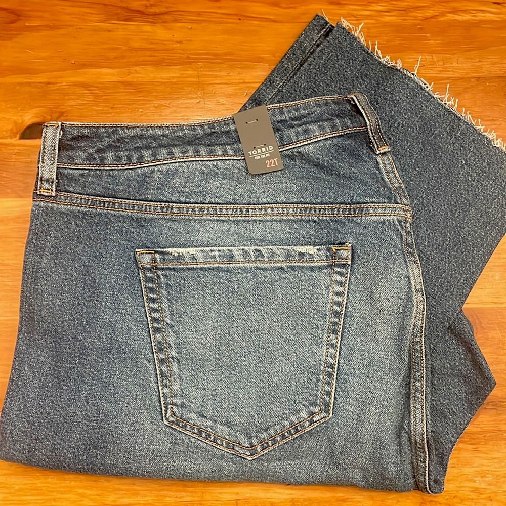 Torrid Straight Leg 5-Button Fly Jeans